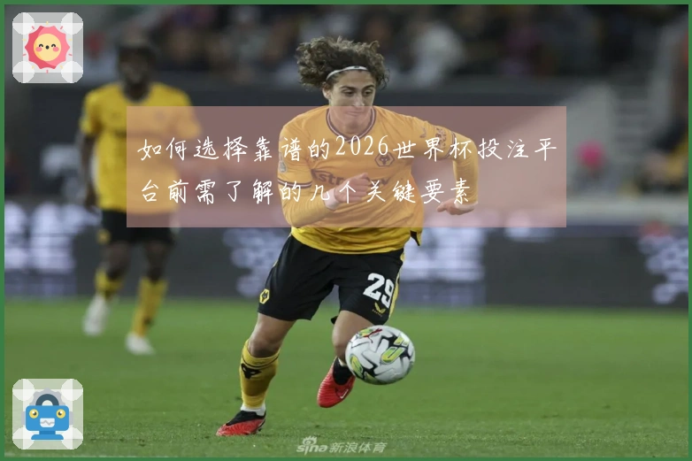 如何选择靠谱的2026世界杯投注平台前需了解的几个关键要素